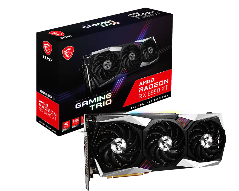 MSI Radeon RX 6950 XT GAMING TRIO 16G